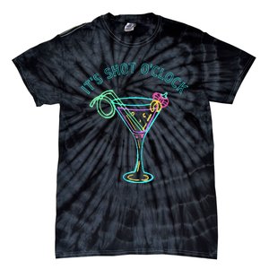 ItS Shots OClock Tequila & Whiskey Lover Drinking Wine Tie-Dye T-Shirt