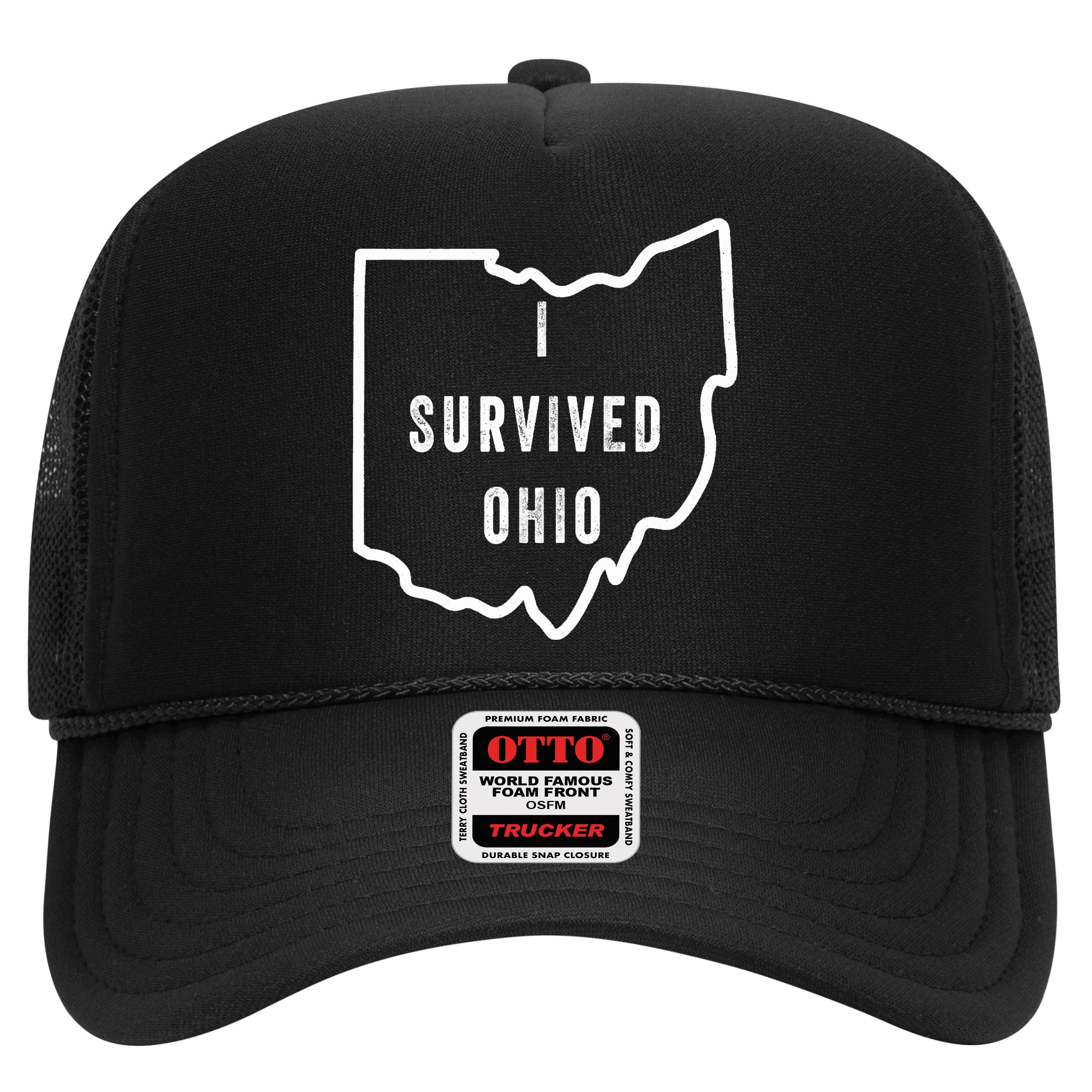 I Survived Ohio Meme Retro Shirt Funny I Survived Ohio Hat