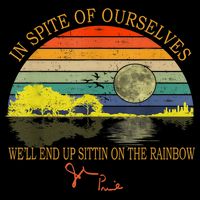 In SPite Of Ourselves We'll End Up Sittin On The Rainbow 16 in Basic Backpack