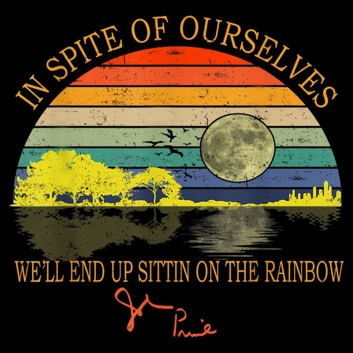 In SPite Of Ourselves We'll End Up Sittin On The Rainbow 16 in Basic Backpack