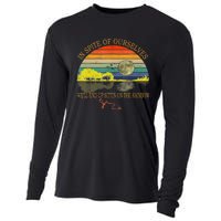 In SPite Of Ourselves We'll End Up Sittin On The Rainbow Cooling Performance Long Sleeve Crew