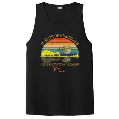 In SPite Of Ourselves We'll End Up Sittin On The Rainbow PosiCharge Competitor Tank