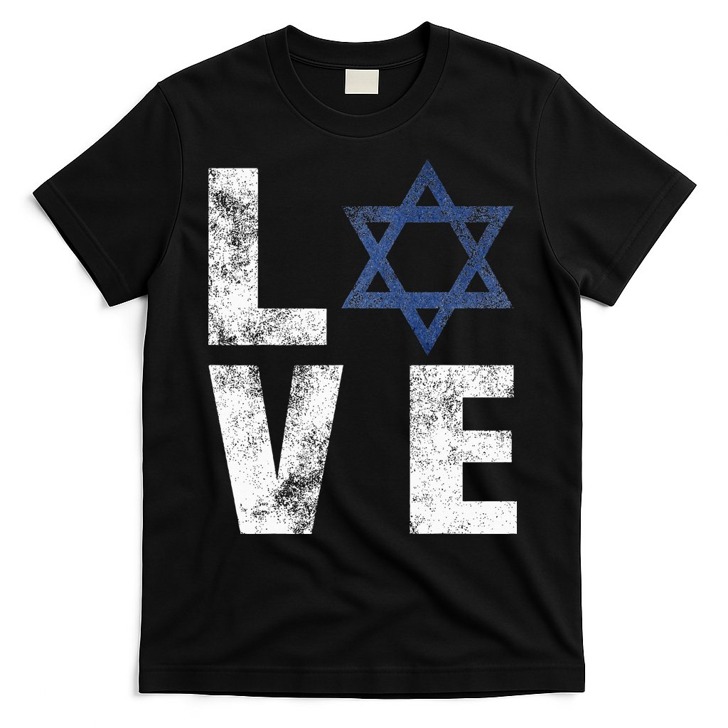 Israel Star of David Retro Jewish Gifts T-Shirt