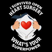 I Survived Open Heart Surgery Funny Bypass Heart Survivor Baby Bodysuit