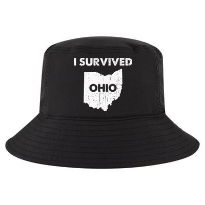 I Survived Ohio Cool Comfort Performance Bucket Hat
