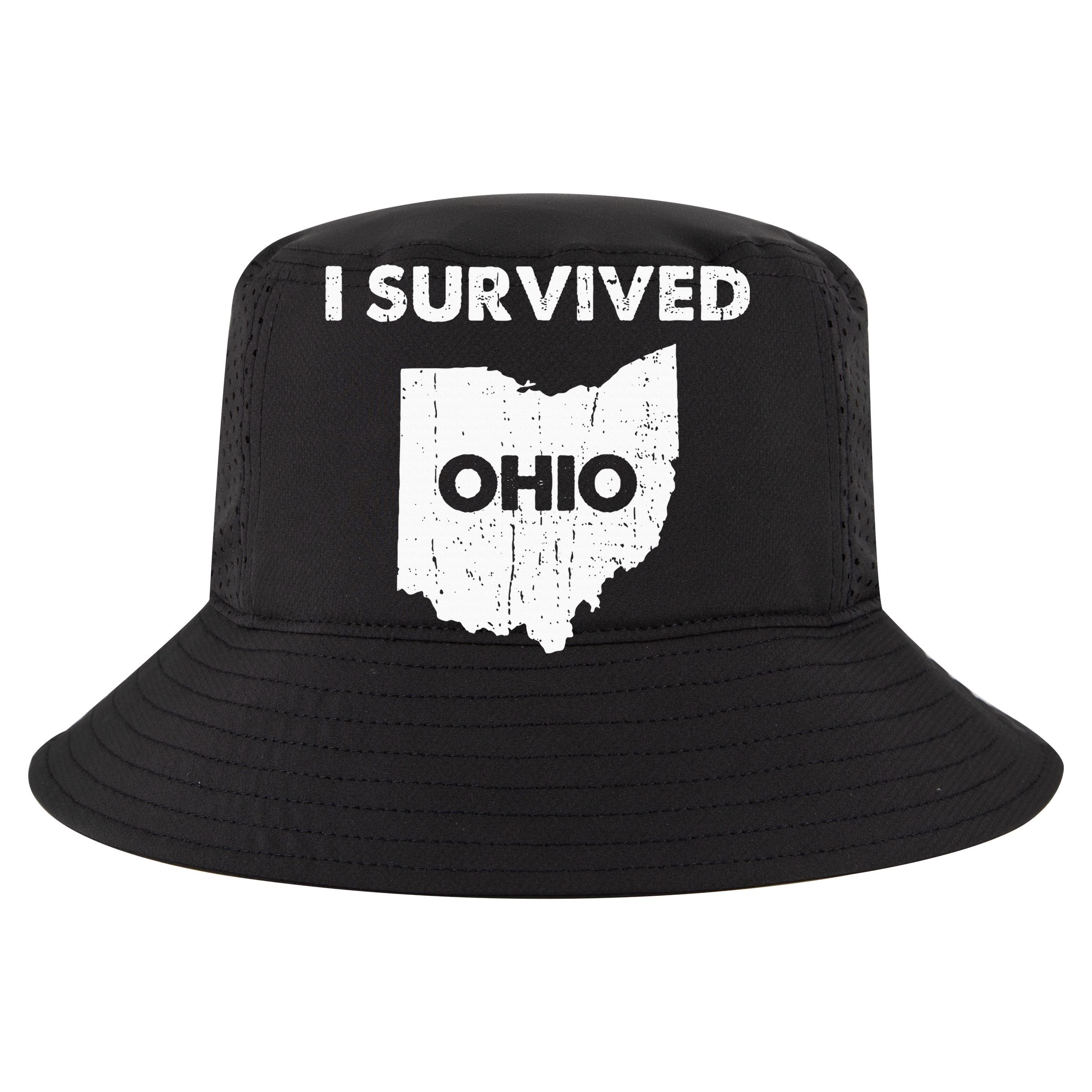 I Survived Ohio Sustainable Bucket Hat