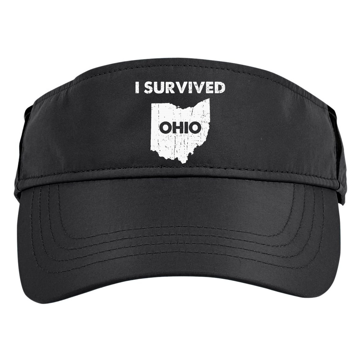 I Survived Ohio Adult Drive Performance Visor