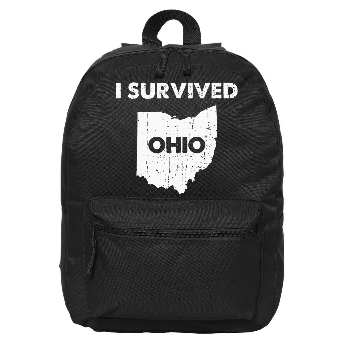 I Survived Ohio 16 in Basic Backpack