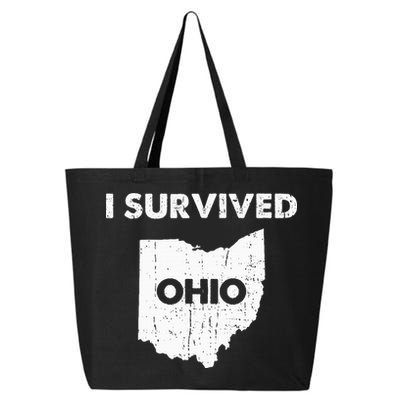 I Survived Ohio 25L Jumbo Tote