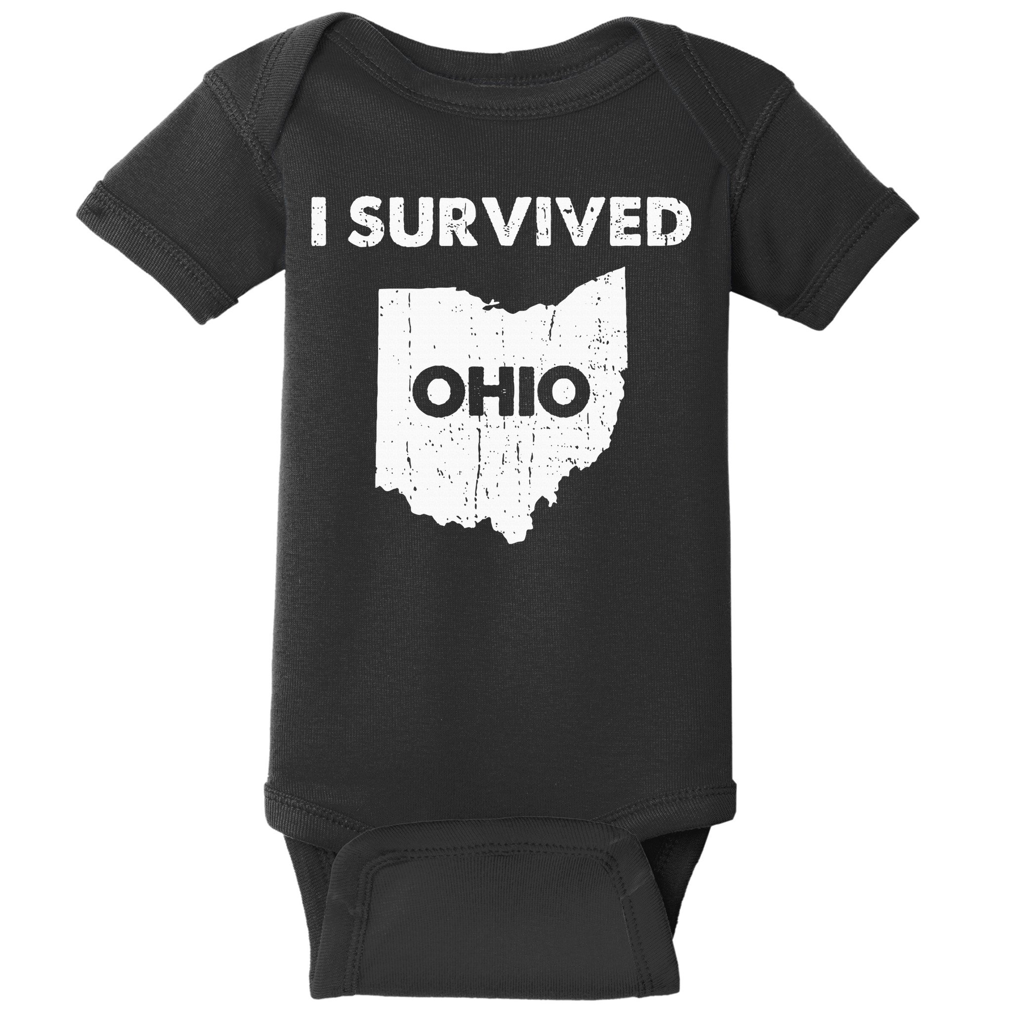 I Survived Ohio Baby Bodysuit