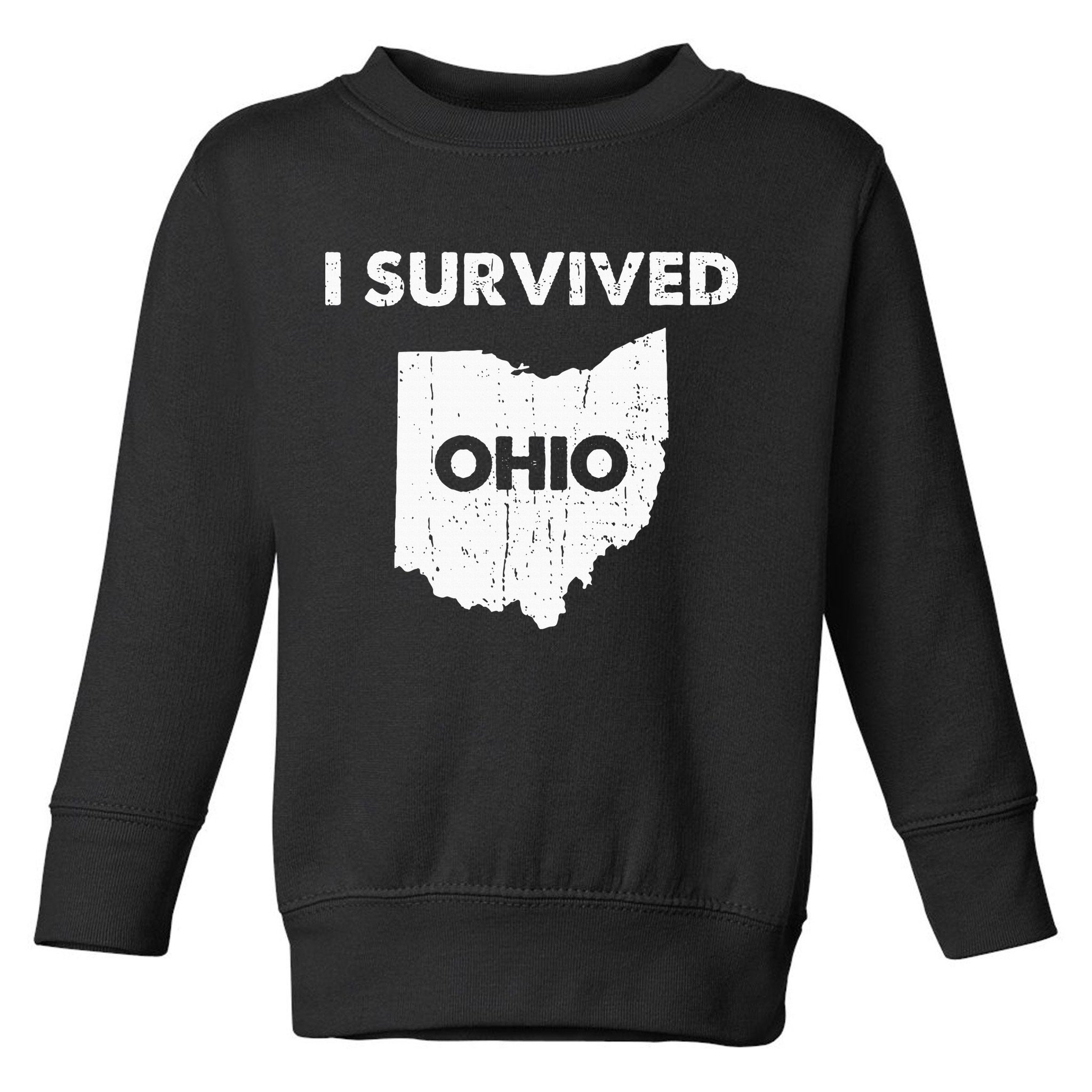 I Survived Ohio Toddler Sweatshirt