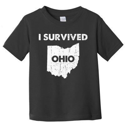 I Survived Ohio Toddler T-Shirt