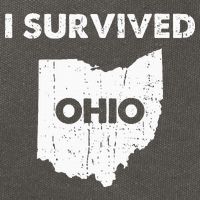 I Survived Ohio Cotton Canvas Backpack