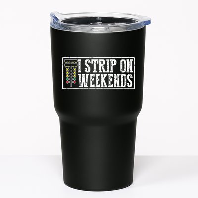 I Strip On Weekends Funny Drag Racing Lover Car Race Tumbler