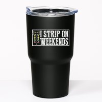 I Strip On Weekends Funny Drag Racing Lover Car Race Tumbler