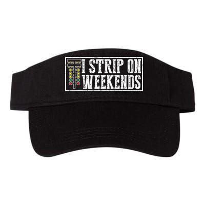 I Strip On Weekends Funny Drag Racing Lover Car Race Visor