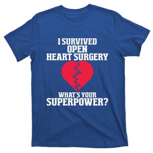 I Survived Open Heart Surgery Post Recovery Get Well Gift T-Shirt