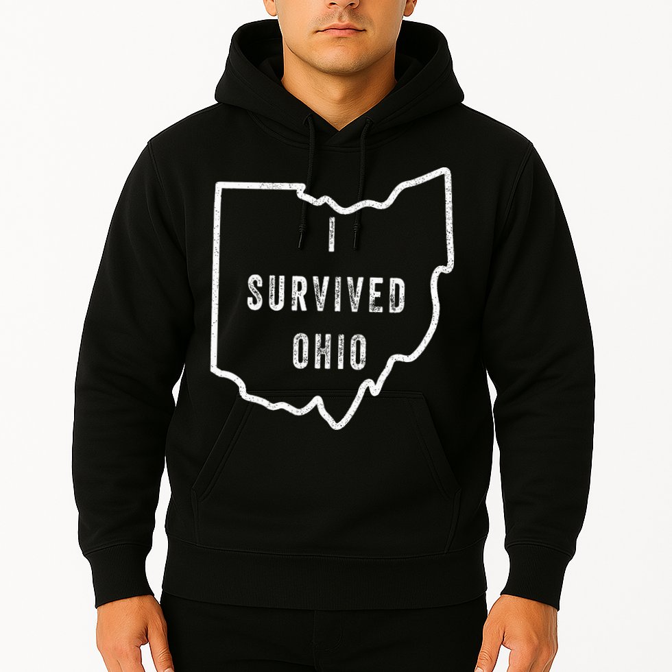 I Survived Ohio Meme Hoodie