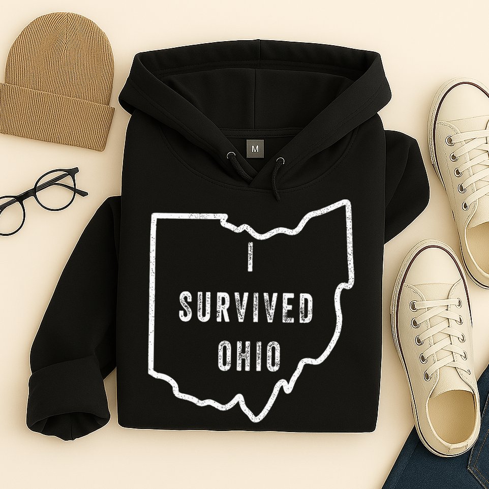 I Survived Ohio Meme Hoodie