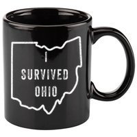 I Survived Ohio Meme 11oz C Handle Ceramic Mug