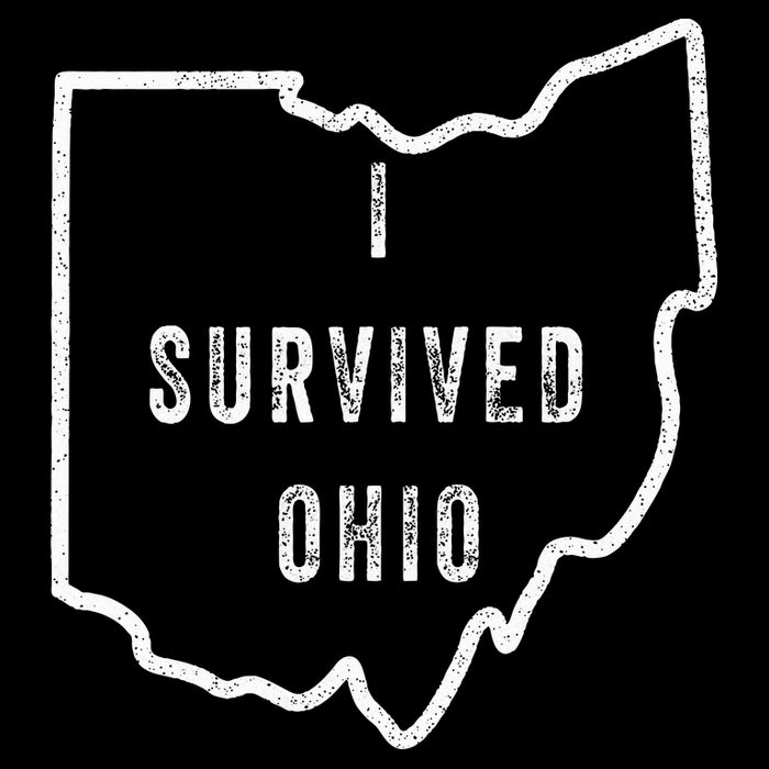 I Survived Ohio Meme Youth Performance Sprint T-Shirt