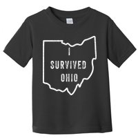 I Survived Ohio Meme Toddler T-Shirt