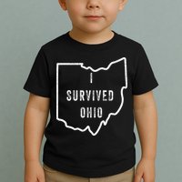 I Survived Ohio Meme Toddler T-Shirt