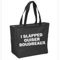 I Slapped Ouiser Boudreaux Zip Tote Bag