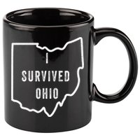 I Survived Ohio Meme 11oz C Handle Ceramic Mug