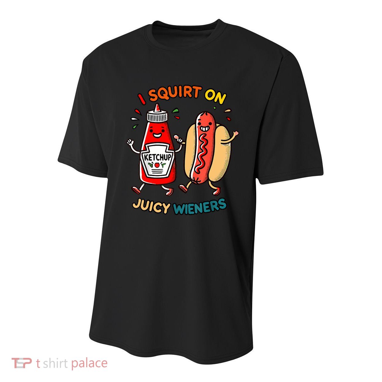 I Squirt On Juicy Wieners Vintage Funny  Youth Performance Sprint T-Shirt