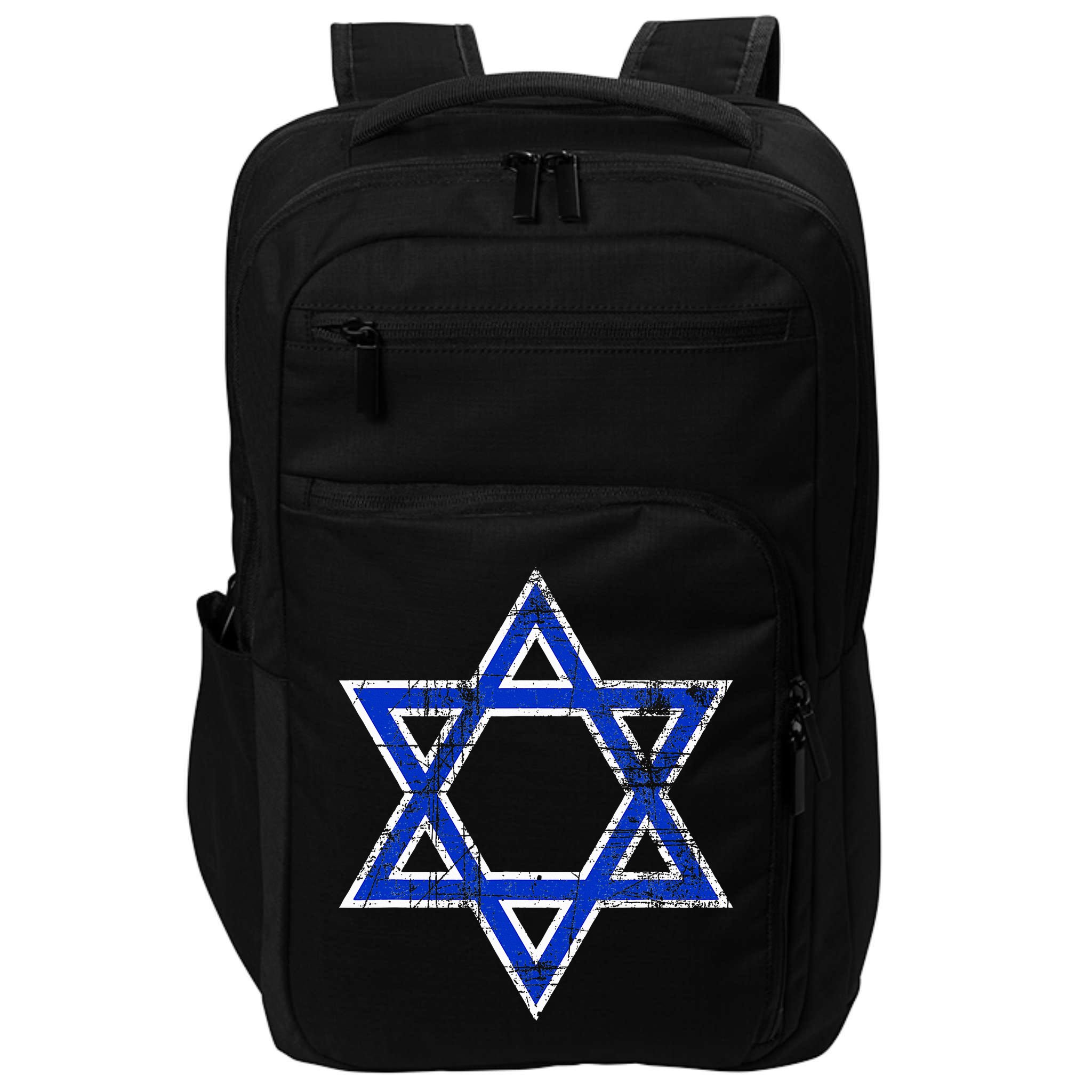Israel's Star of David Symbol of Israel Impact Tech Backpack