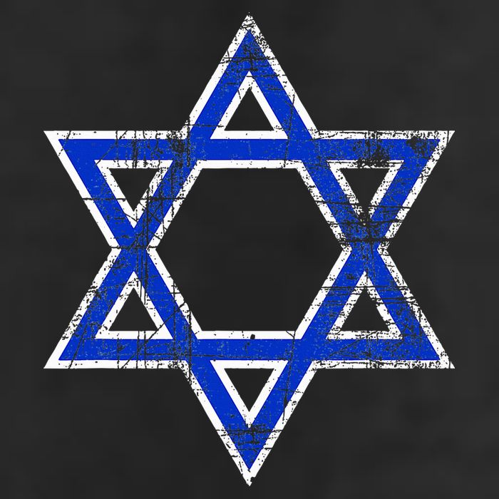 Israel's Star of David Symbol of Israel Adult Drive Performance Visor