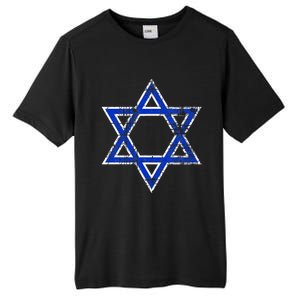 Israel's Star of David Symbol of Israel Tall Fusion ChromaSoft Performance T-Shirt