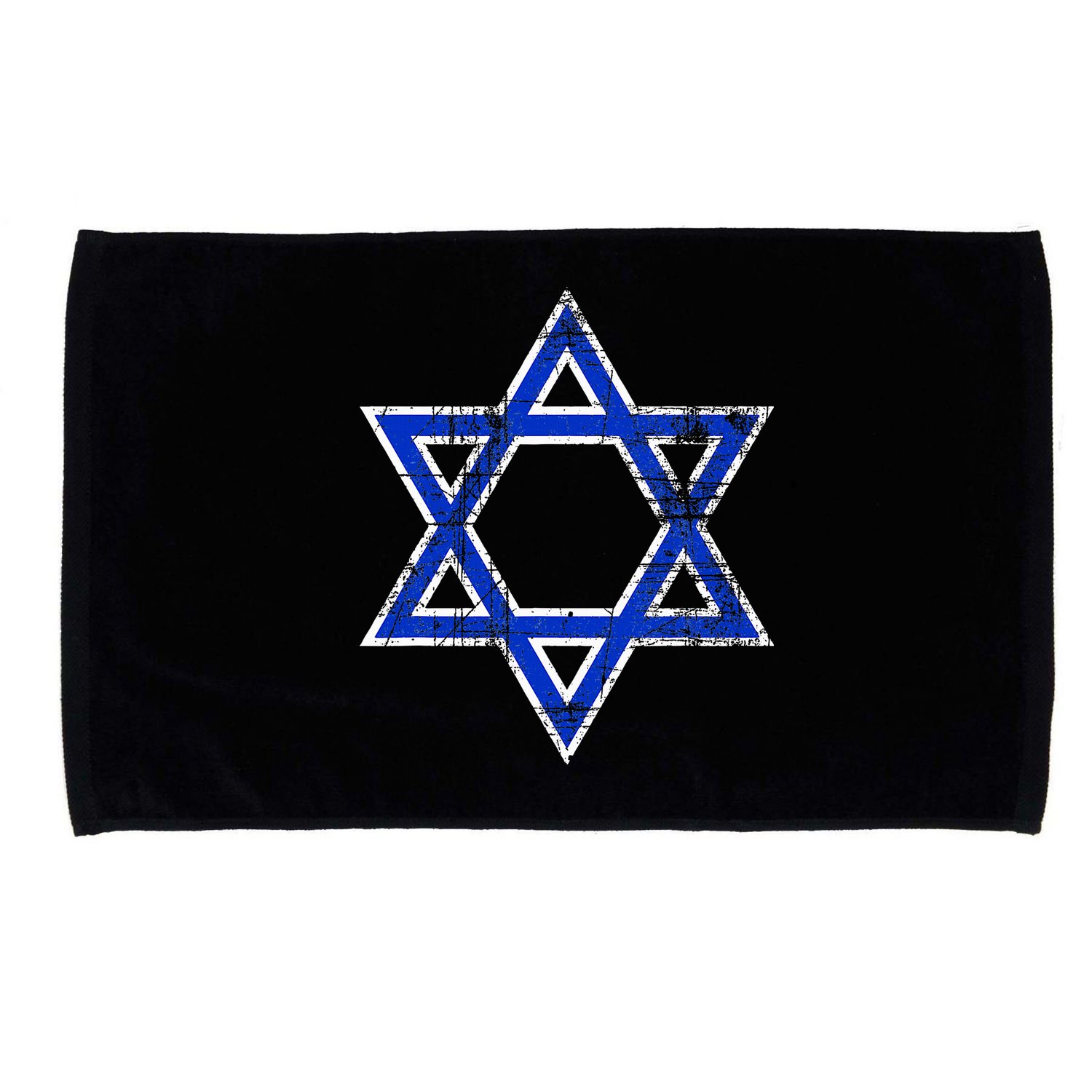 Israel's Star of David Symbol of Israel Microfiber Hand Towel