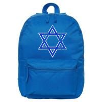 Israel's Star of David Symbol of Israel 16 in Basic Backpack