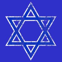 Israel's Star of David Symbol of Israel Zip Tote Bag