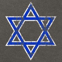 Israel's Star of David Symbol of Israel Cotton Canvas Backpack