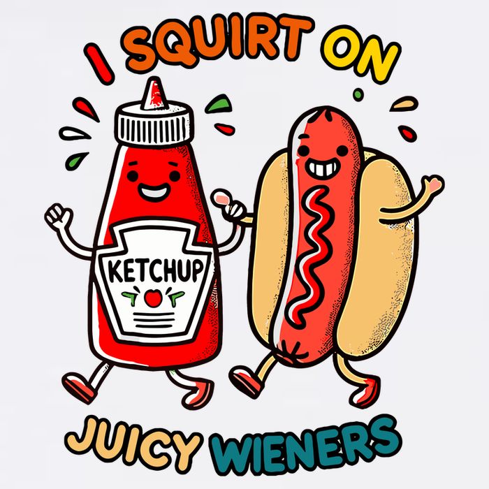 I Squirt On Juicy Wieners Vintage Funny Raglan Baseball Womens Tank Top