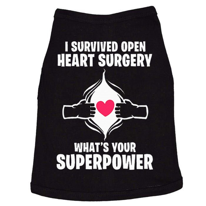 I Survived Open Heart Surgery Bypass Operation Recovery Doggie Tank