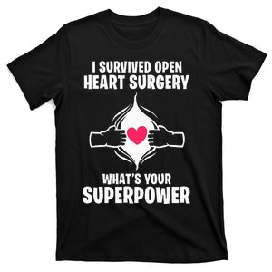 I Survived Open Heart Surgery Bypass Operation Recovery T-Shirt