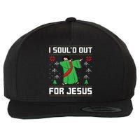 I Sould Out For Jesus Ugly Christmas Wool Snapback Cap