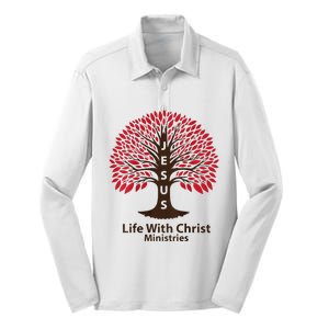 IM Sold On Jesus Silk Touch Performance Long Sleeve Polo