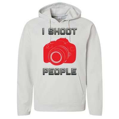 I Shoot People Performance Fleece Hoodie