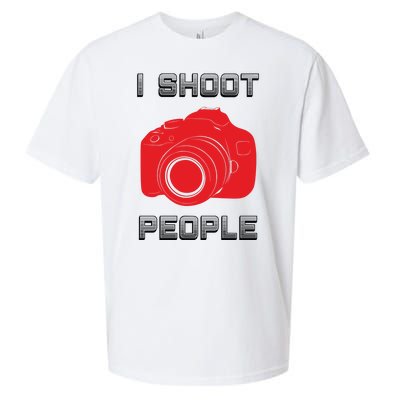 I Shoot People Sueded Cloud Jersey T-Shirt