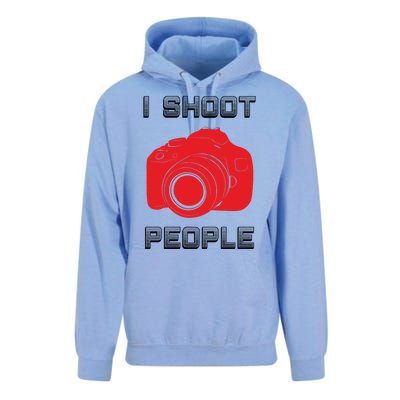 I Shoot People Unisex Surf Hoodie