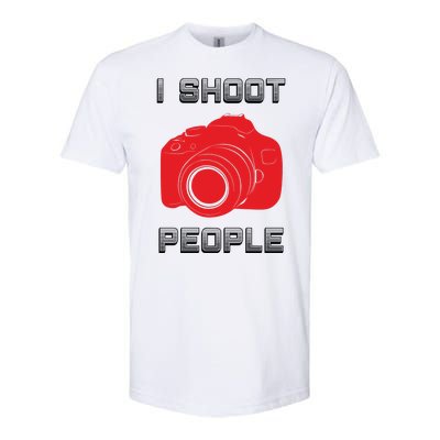 I Shoot People Softstyle CVC T-Shirt