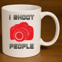 I Shoot People 11oz C Handle Ceramic Mug