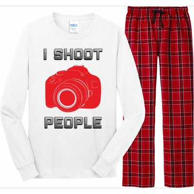 I Shoot People Long Sleeve Pajama Set