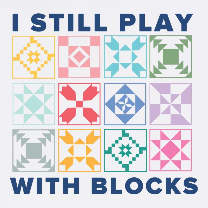 I Still Play With Blocks Mousepad