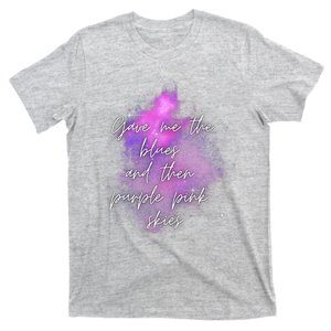 Invisible String Purple Pink Skies Eras T-Shirt